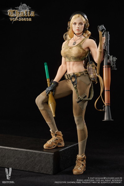 ベリークール 1/6 デザート フィメール ソルジャー タリア ブロンドヘア Ver.