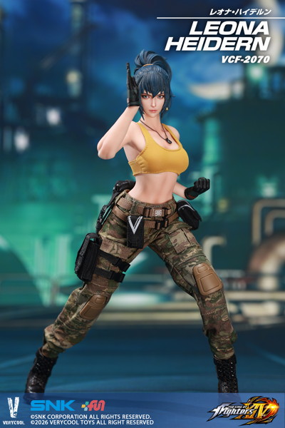 King of Fighters XIV 1/6 コレクティブル アクションフィギュア レオナ・ハイデルン