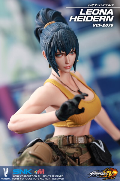 King of Fighters XIV 1/6 コレクティブル アクションフィギュア レオナ・ハイデルン
