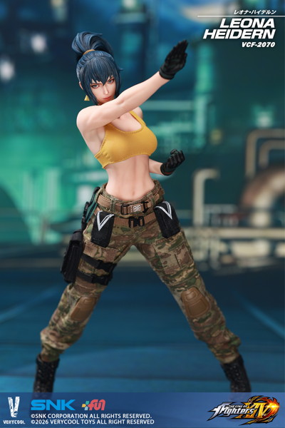 King of Fighters XIV 1/6 コレクティブル アクションフィギュア レオナ・ハイデルン
