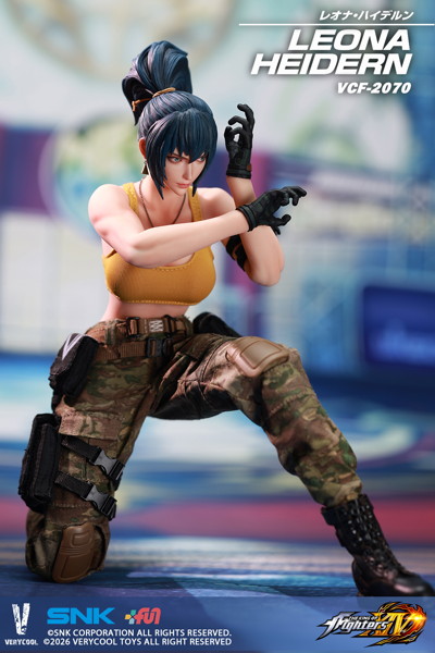 King of Fighters XIV 1/6 コレクティブル アクションフィギュア レオナ・ハイデルン