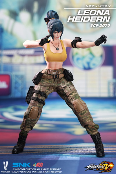 King of Fighters XIV 1/6 コレクティブル アクションフィギュア レオナ・ハイデルン
