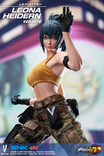 King of Fighters XIV 1/6 コレクティブル アクションフィギュア レオナ・ハイデルン