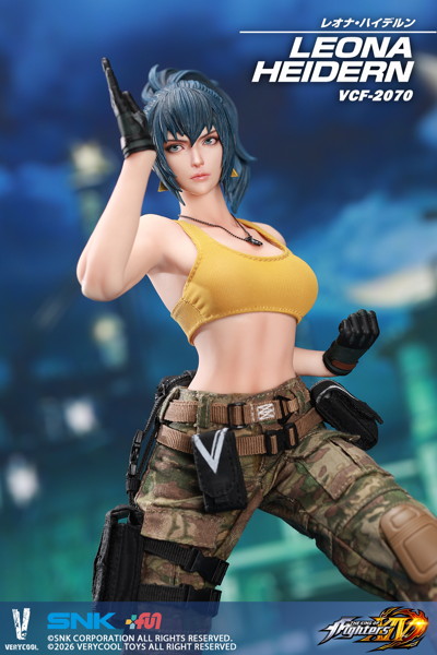 King of Fighters XIV 1/6 コレクティブル アクションフィギュア レオナ・ハイデルン