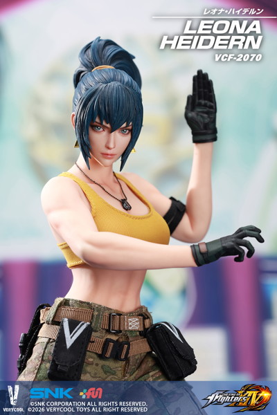 King of Fighters XIV 1/6 コレクティブル アクションフィギュア レオナ・ハイデルン