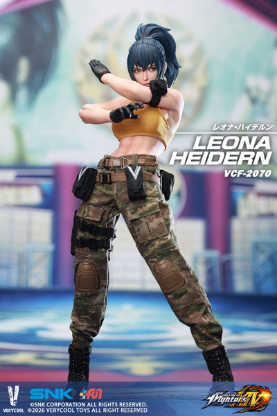 King of Fighters XIV 1/6 コレクティブル アクションフィギュア レオナ・ハイデルン