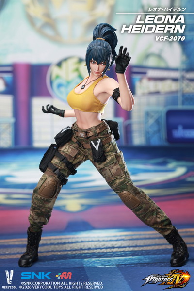 King of Fighters XIV 1/6 コレクティブル アクションフィギュア レオナ・ハイデルン