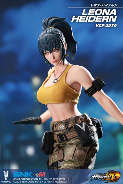 King of Fighters XIV 1/6 コレクティブル アクションフィギュア レオナ・ハイデルン