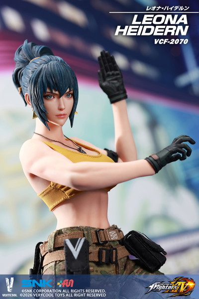 King of Fighters XIV 1/6 コレクティブル アクションフィギュア レオナ・ハイデルン