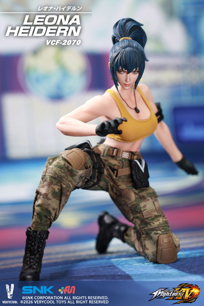 King of Fighters XIV 1/6 コレクティブル アクションフィギュア レオナ・ハイデルン
