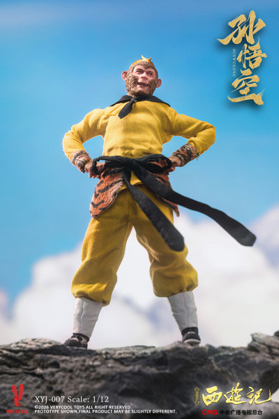西遊記（1986） 放送40周年記念 コレクターズエディション 1/12 アクションフィギュア 孫悟空