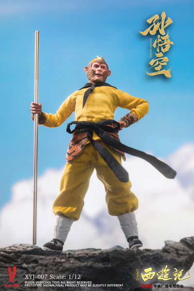 西遊記（1986） 放送40周年記念 コレクターズエディション 1/12 アクションフィギュア 孫悟空