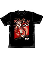 Fate hollow ataraxia 魔法少女カレイドルビーTシャツ/BLACK L