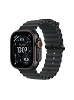 【AppleCare+付き】Apple Watch Ultra 3(GPS + Cellularモデル)- 49mmブラックチタニウムケースとブラックオーシャンバンド