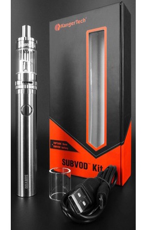 KangerTech SUBVOD（サブボット）スターターセット 1300mAh シルバー