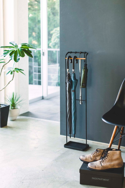 引っ掛けアンブレラスタンド タワー ブラック