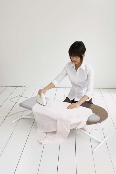 スタンド式人体型アイロン台 プレミアム アルミコート