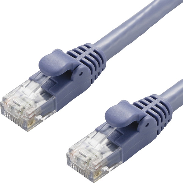 LANケーブル/CAT6A/スタンダード/40m/ブルー LD-GPA/BU40