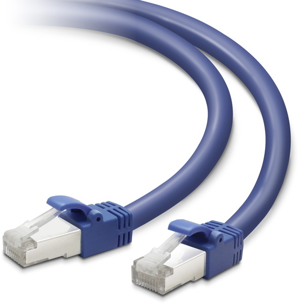 LANケーブル/CAT7/10m/ブルー LD-TWS/BU10