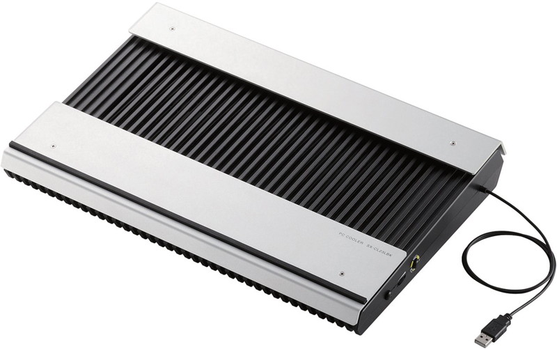 冷却台/置き台/アルミ/大型ファン×2/ブーストモード搭載/15.4~17インチ対応/ブラック SX-CL23LBK 5,925円