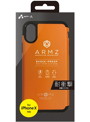 エアージェイ iPhone X用 耐衝撃バックカバー ARMZ GAシリーズ OR AC-P8-GAOR
