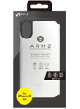 エアージェイ iPhone X用 耐衝撃バックカバー ARMZ GAシリーズ WH AC-P8-GAWH
