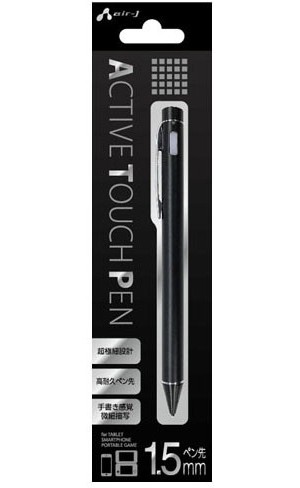 エアージェイ 充電式タッチペンDX BK ATP-DXBK 4,767円
