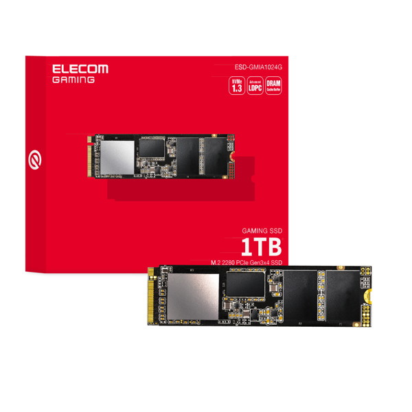 ゲーミング内蔵SSD/PCIe3.0/1TB