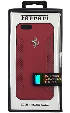 FERRARI 公式ライセンス品 F12 Hard Case Red iPhone6 用 FEF12HCP6RE