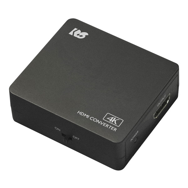 ラトックシステム 4K60Hz対応 HDMIアップコンバーター RS-HD2UP-4K