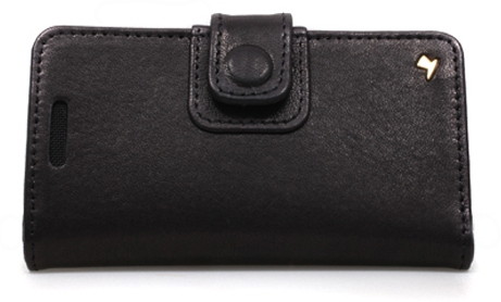 AEJEX 高級羊革スマートフォン用ケース D3シリーズ BLACK AS-AJD3-BK