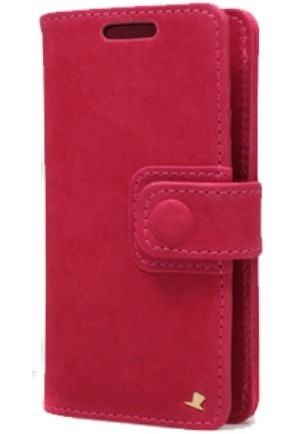 AEJEX 高級羊革スマートフォン用ケース D4シリーズ PINK AS-AJD4-PK