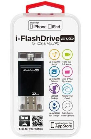 Photofast i-FlashDrive EVO for iOS＆Mac/PC Apple社認定 LightningUSBメモリー 32GB IFDEVO32GB 8,344円