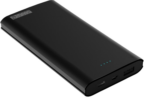 5個セット Lazos 10000mAh Type-C対応 携帯用充電器 ブラック L-M10C-BX5