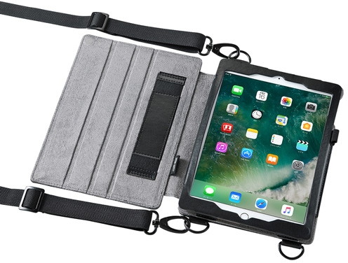 サンワサプライ スタンド機能付きショルダーベルトケース（iPadPro9.7/iPadAir2兼用） PDA-IPAD912 5,429円