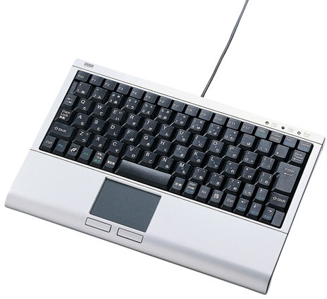 サンワサプライ タッチパッド付キーボード SKB-TP01SVN