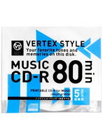 DMM.com [VERTEX CD-R（Audio） 80分 5P インクジェットプリンタ対応