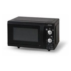 アイリスオーヤマ 電子レンジ 18L フラットテーブル 60Hz ブラック EMO-F518-6