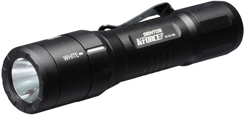 GENTOS 4色切替式LEDライト Kフォース KF-Q118R