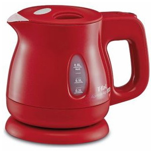 ティファール 電気ケトル 「アプレシア エージー・プラス ロック」 （0.8L） ルビーレッド KO4305JP