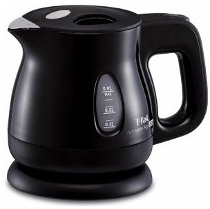 ティファール 電気ケトル 「アプレシア エージー・プラス ロック」 （0.8L） オニキスブラック KO4308JP