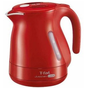 ティファール 電気ケトル 「ジャスティン・プラス ロック」 1L レッド KO4415JP