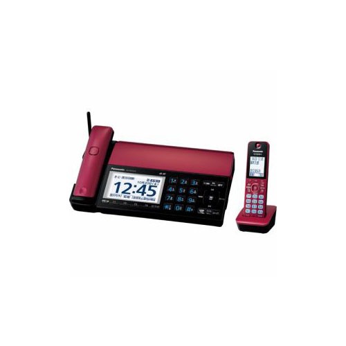 Panasonic デジタルコードレス普通紙ファクス 「おたっくす」 ボルドーレッド KX-PZ910DL-R 24,113円
