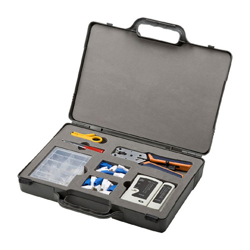 LANケーブル自作工具キット（カテゴリ6、カテゴリ5e用）