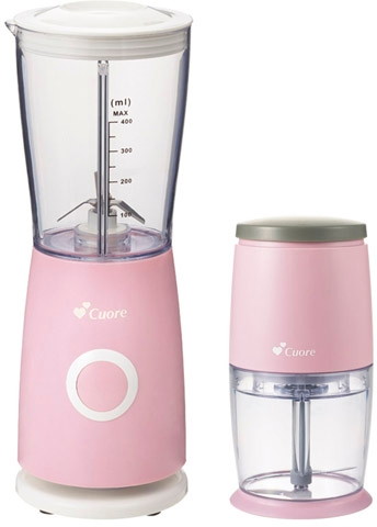 ミキサー＆チョッパー ピンク