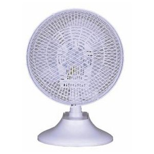 アイリスオーヤマ ネオーブ 卓上クリップ扇風機 ホワイト NFS18-C19W