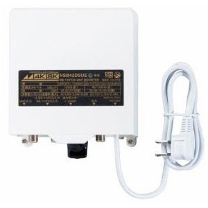 日本アンテナ NSB42DSUE（ハコ） 4K8K放送対応 利得切換式屋外用電源着脱型 UHF/BS・110°CSブースター