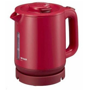 タイガー PCJ-A101-R 蒸気レス電気ケトル 「蒸気レス わく子」 1.0L レッド
