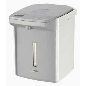 タイガー 電動給湯式電気ポット 「蒸気レスVE電気まほうびん 蒸気レスとく子さん」（2.2L） ホワイト PIJ-A220WW