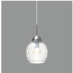 アイリスオーヤマ ガラス製LEDペンダントライト E17 540lm Pilkku（ピルコ） PL5LE17PI